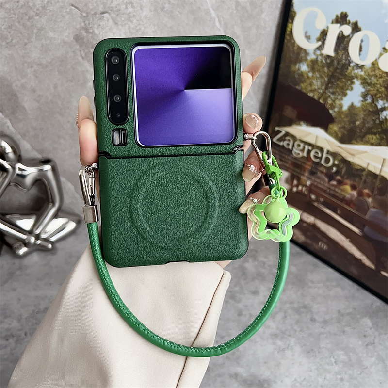 purax无线充电磁吸全包中轴绿壳