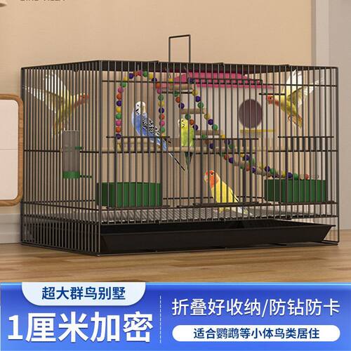 新疆西藏包邮鸟笼鸽子笼虎皮鹦鹉八哥绣眼百灵鸟笼子大号特大号超