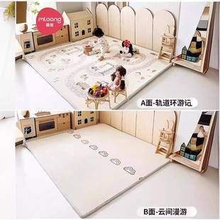 曼605爬垫行地垫儿童爬爬龙垫宝宝xpe戏加厚婴幼儿家用地垫婴儿游