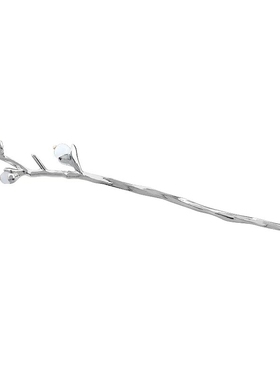 小众设计感花朵发簪女气