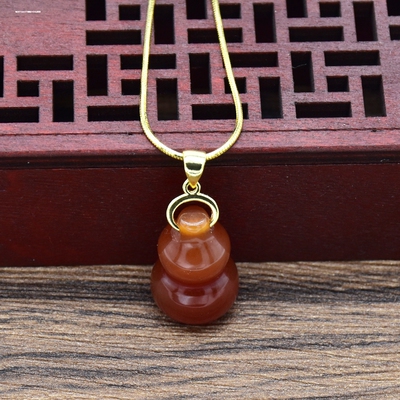 扣横孔镀银左右配件吊坠