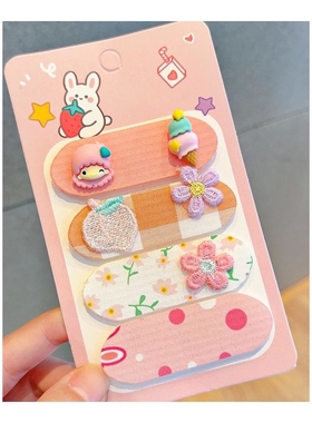 儿童魔术贴刘海贴头饰宝