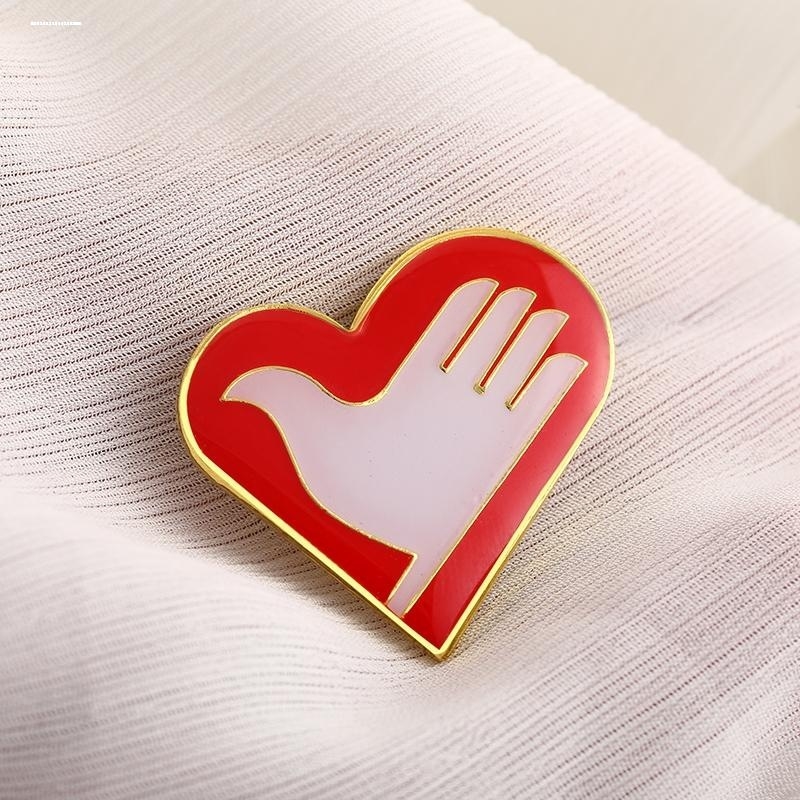 中国青年志愿者服务组织公益徽章爱心活动长方形磨Y沙胸牌鸽子手