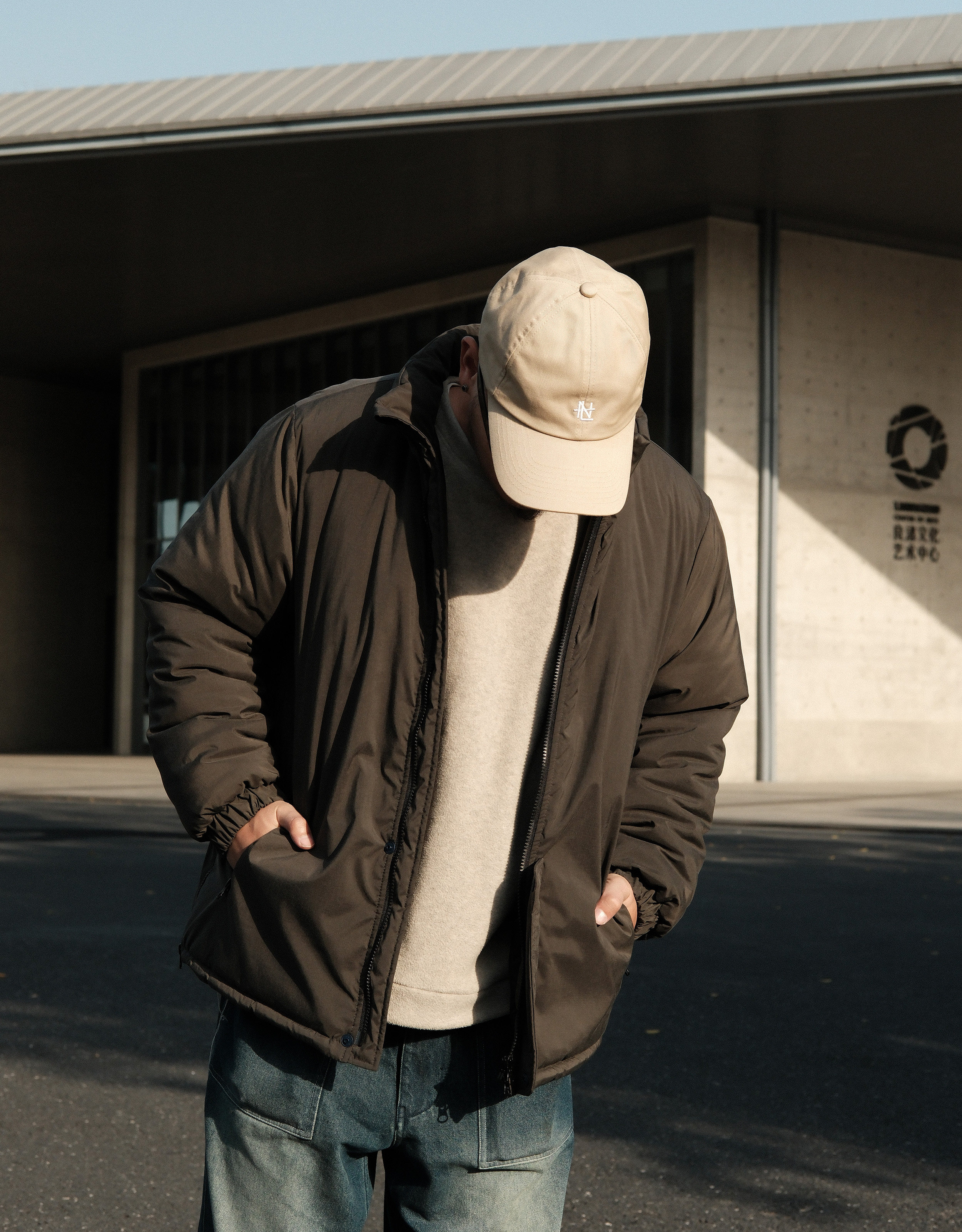 17205｜n.68「WASHED PADDED JKT」日产面料水洗尼龙棉服外套23AW