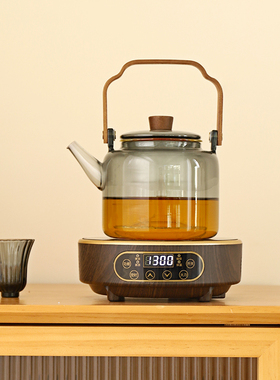 唐戈电陶炉茶炉玻璃煮茶器不挑壶