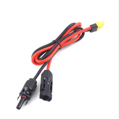 XT60转MC4线45A头太阳能连接线