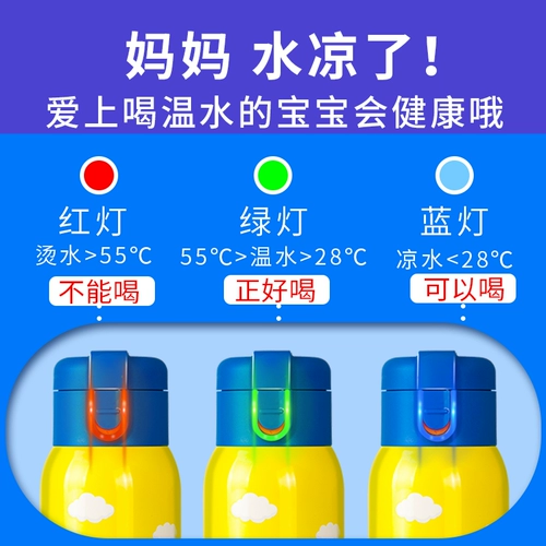 Детский стакан, чайник, детская трубочка для мальчиков для детского сада для школьников из нержавеющей стали со стаканом, защита при падении