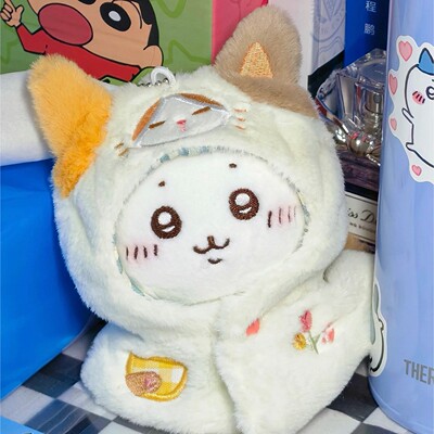 日本正版三花猫咪斗篷吉伊卡哇挂件chiikawa乌萨奇招财猫小八玩偶