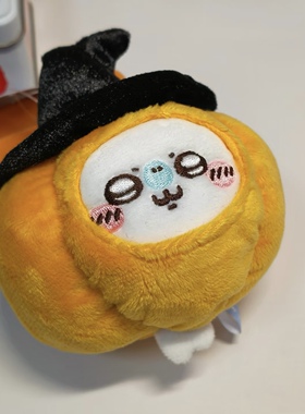 日本正版南瓜鼬鼠挂件万圣节系列南瓜兔乌萨奇玩偶chiikawa公仔女