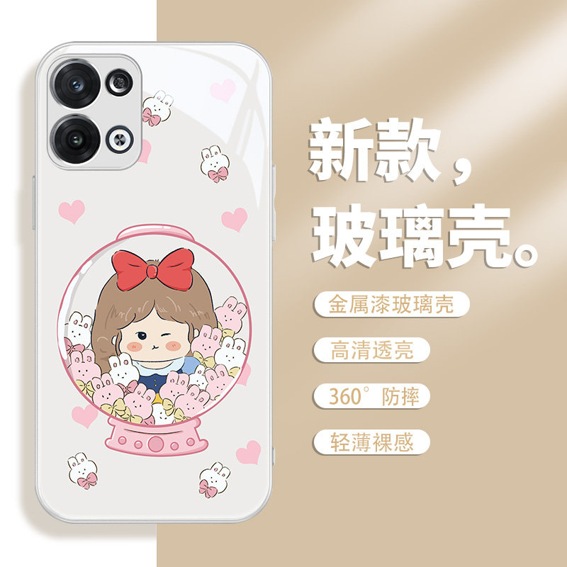 迪士尼金属玻璃适用华为手机壳