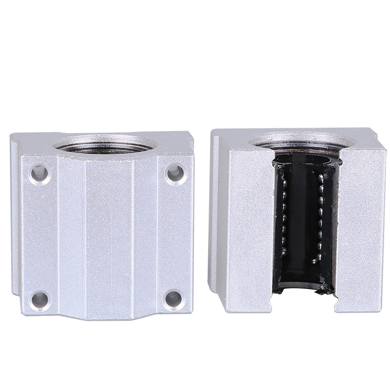 滑块轴承座SCS/SC6 8 10 12 13 16 20 25 30 35 40 50UU60加长LUU