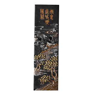 书法书画专业用墨凤池春超细洗净纯松烟老胡开文油烟墨条墨块墨锭松烟墨古法手工墨非遗匠心艺术高档礼品