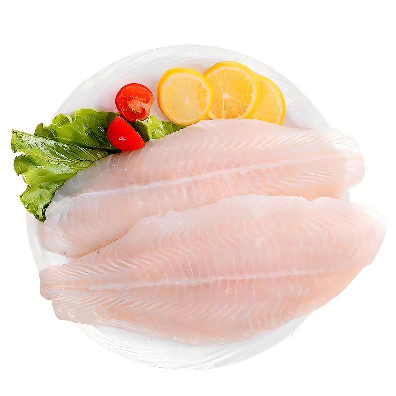 越南巴沙鱼柳龙利鱼柳整箱20斤酸菜鱼烤海鱼无骨鲜鲜冷冻餐饮商用