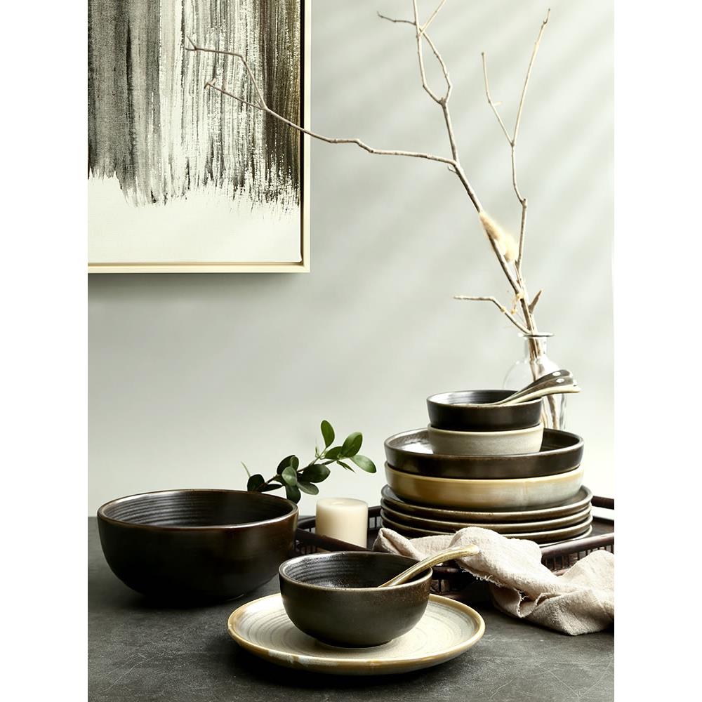 北欧碗碟套装个性创意家用盘子碗2人情侣4人组合简约6人欧式餐具