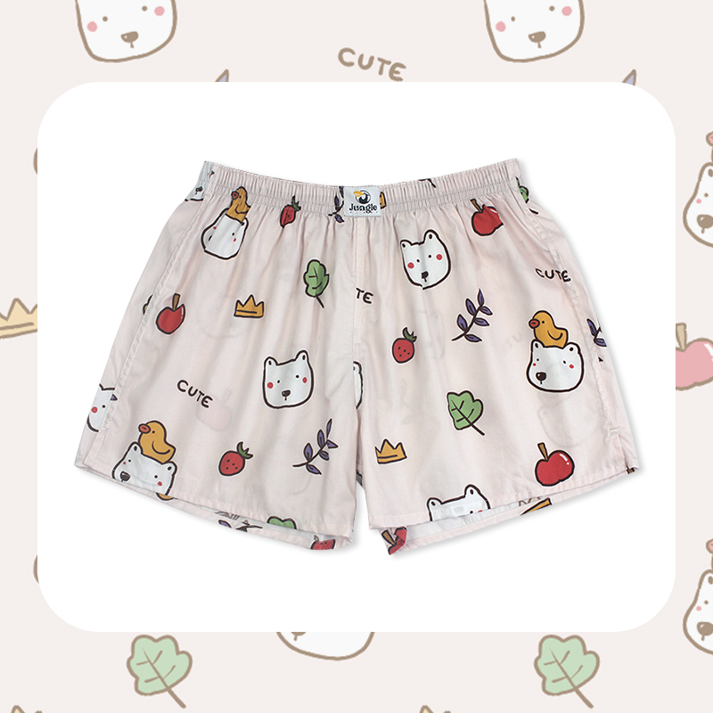 纯棉透气阿罗裤大码家居睡裤男