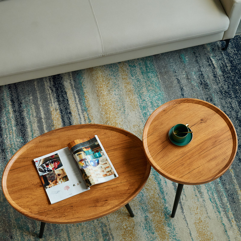 北欧简约小户型客厅茶几