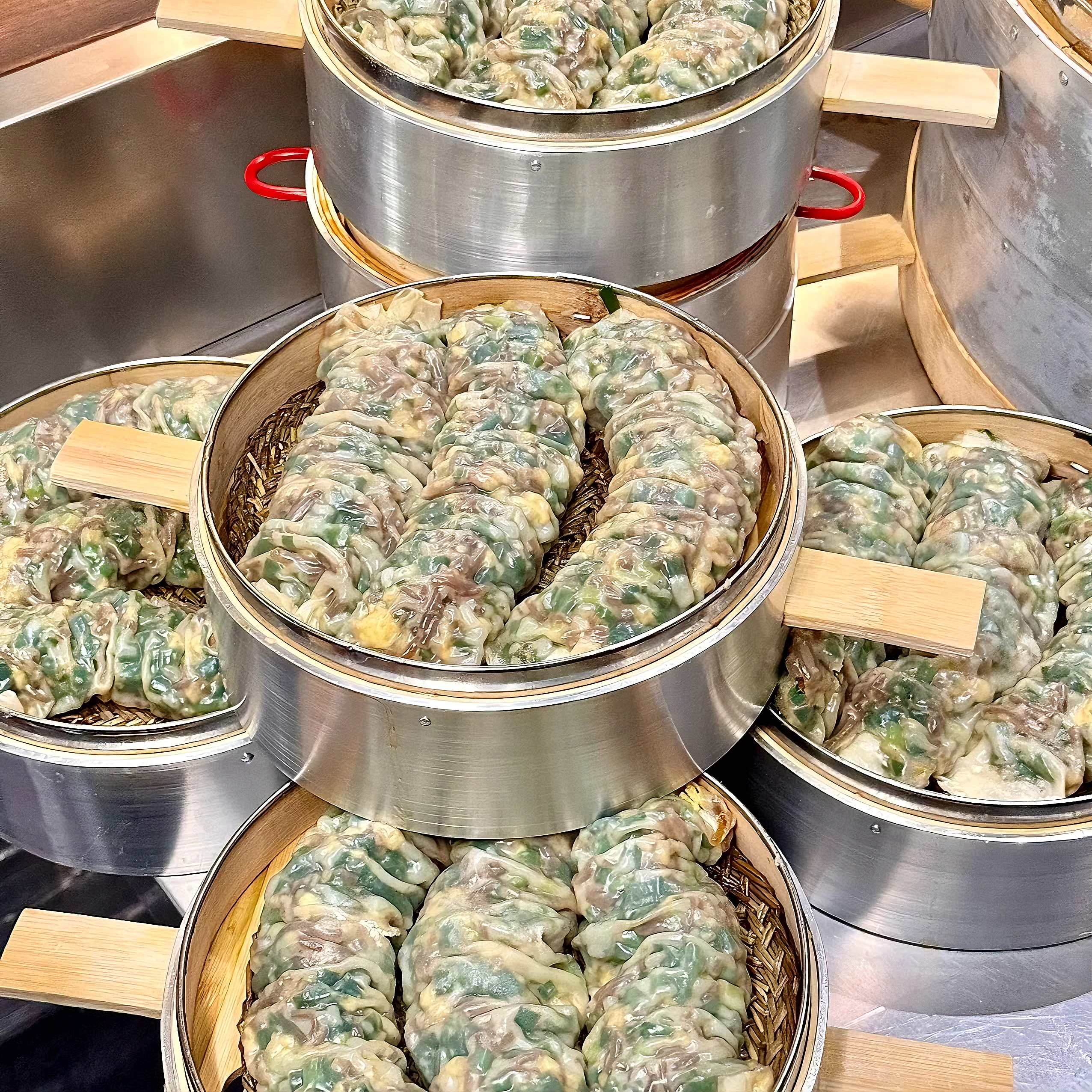 菜龙蔬菜卷包子速冻加热即食