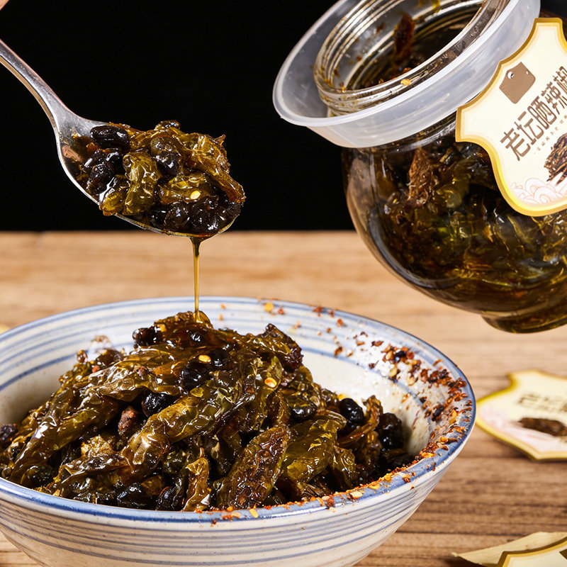 【年夜饭小菜】开味老坛晒辣椒冬日居家常备速食夜宵解馋零食下酒,粮油调味/速食/干货/烘焙,辣椒酱,淘宝优惠券,粉丝福利购,淘宝优惠卷