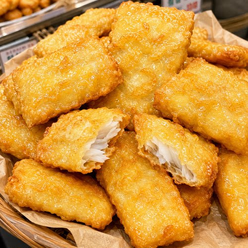 餐饮同款香酥带鱼预制鱼块袋装