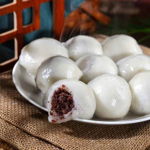 东北正宗手工大黄米粘豆包加热