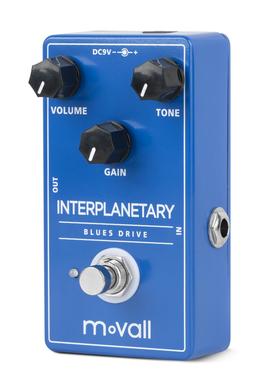 MP100星际Blues单块效果器过载踏板