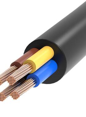 H03Z1Z1-F无卤控制线LSZH柔性电缆0.5MM平方2芯-10芯多芯