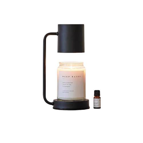 香氛融蜡灯北欧无火香薰蜡烛灯具床头台灯卧室氛围灯融烛灯小夜灯