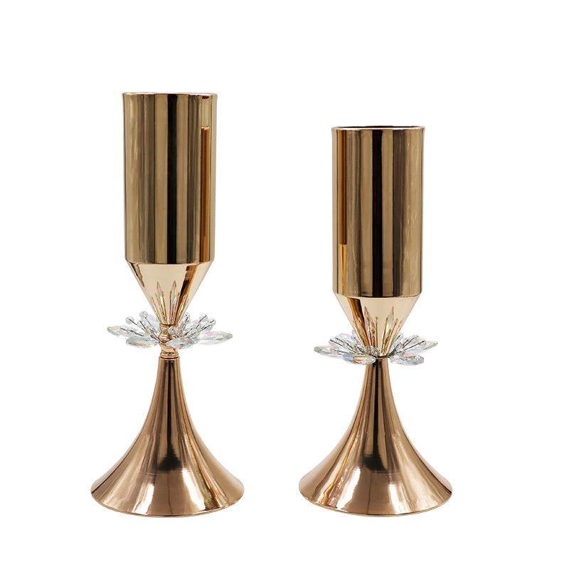 创意婚礼花器工程软装酒店餐桌铁艺喇叭装饰电镀工艺花瓶摆件,节庆用品/礼品,装扮布置套餐,淘宝优惠券,粉丝福利购,淘宝优惠卷