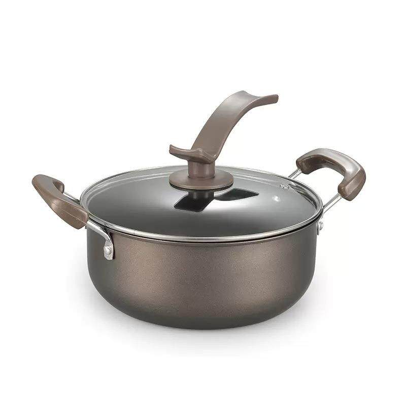 新款家用健康老式铁锅不粘炒汤锅煎锅活动会销套装