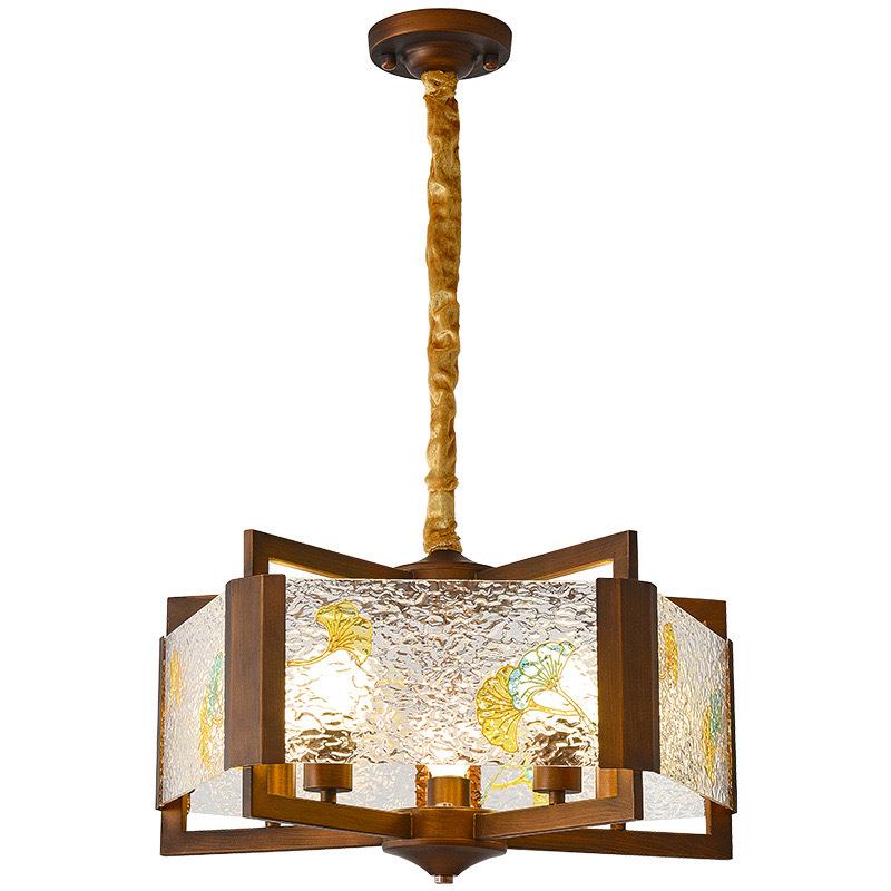 厅中古风复式古客灯美式大厅灯2025年新款宋美学高法245式餐端厅