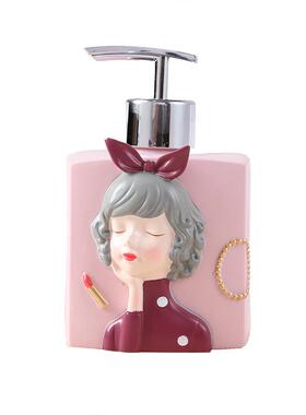 欧式沐浴露洗发水洗手液瓶子轻奢精油空瓶树脂礼品轻奢风