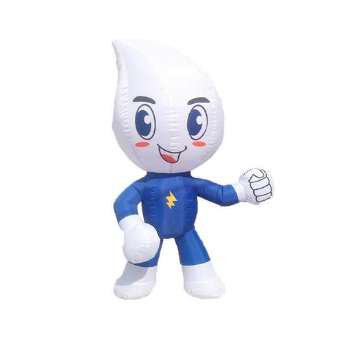 充气圣诞老人雪人圣诞树气模圣诞节夜光卡通模型可制作圣诞装饰