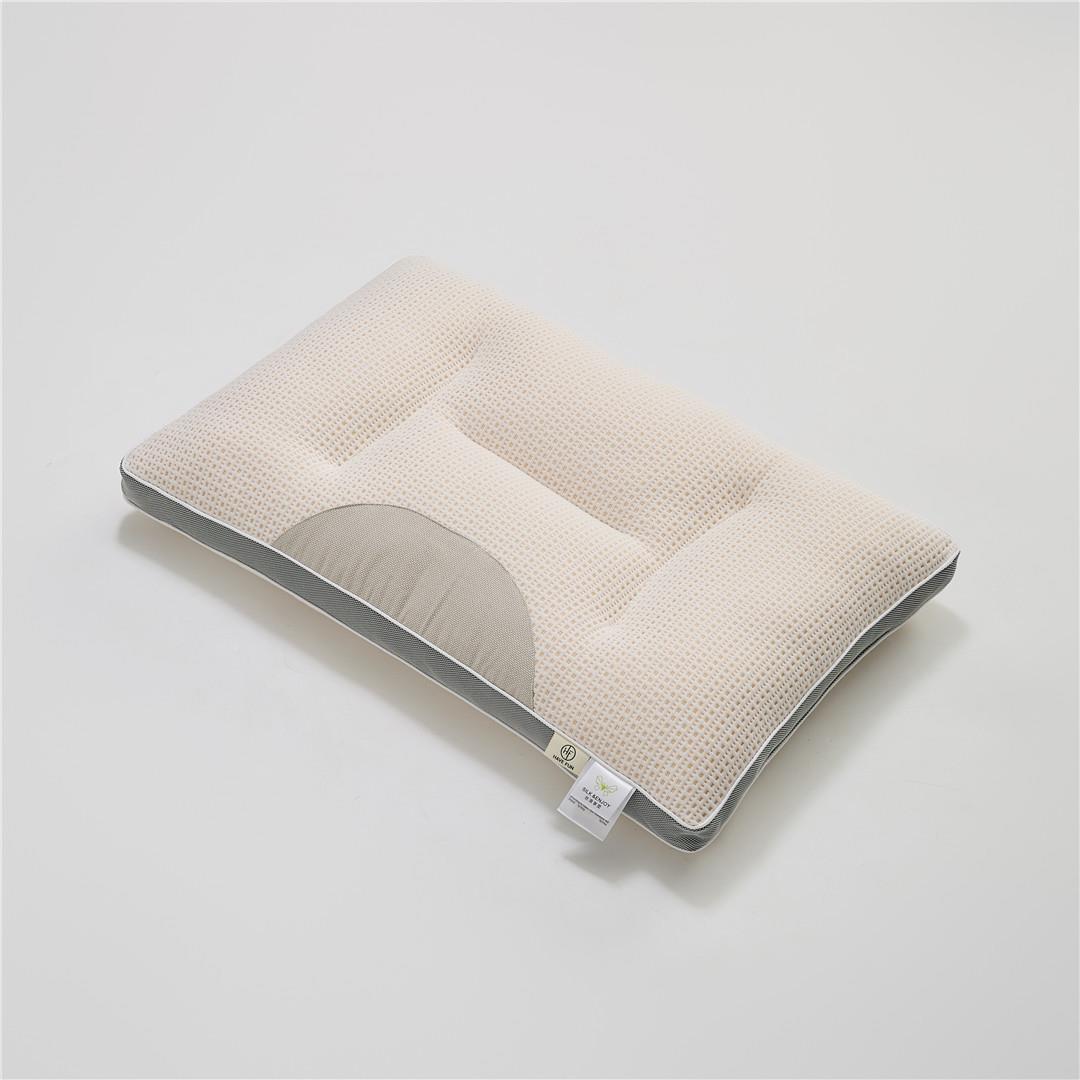 五睡20230110星级酒店深眠枕芯撑亲气肤可水洗空层提花面料透气支