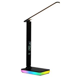 FCC/CE/ROHS认证LED台灯FOB工厂万年历10w无线充电灯