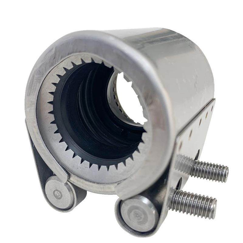 齿环连接器304不锈钢抗脱拉管道连接修补器抗震抗冲击GR-S哈夫节,五金/工具,管夹/管卡/管支架,淘宝优惠券,粉丝福利购,淘宝优惠卷