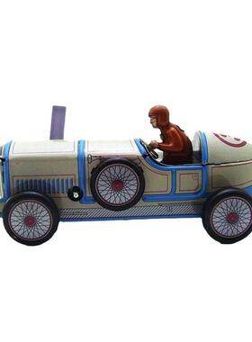 MS507复古7号赛车怀旧工艺品摄影道具80后主题酒吧餐厅摆件老爷车