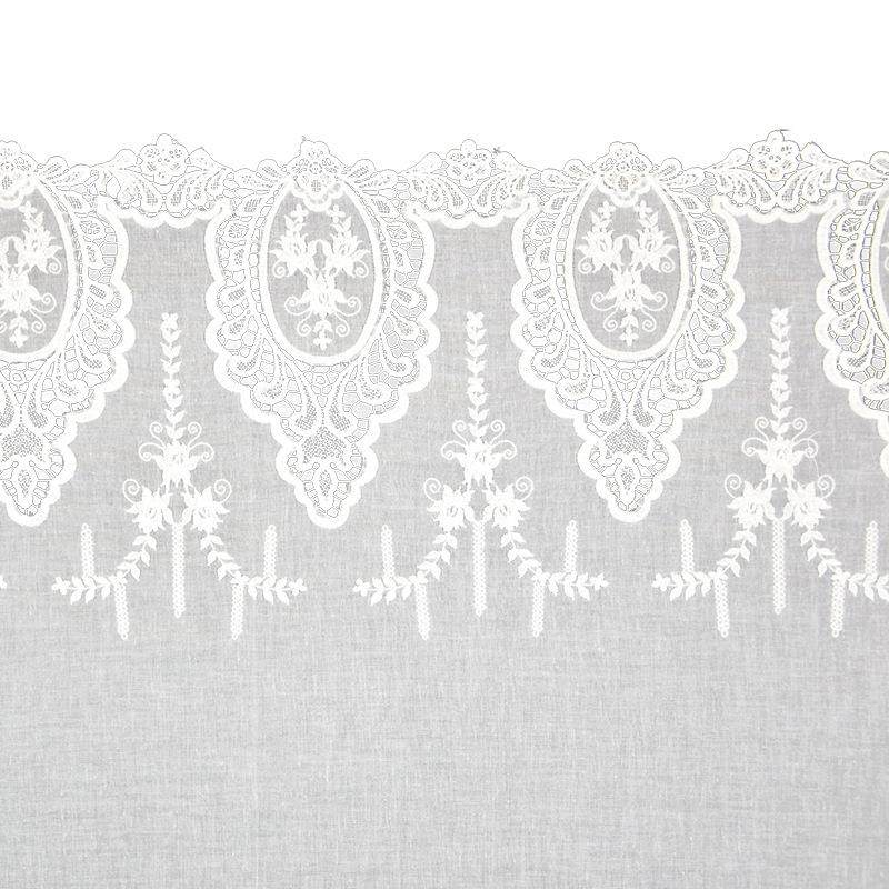 1063849新款棉布刺绣家纺面料布料服饰辅料裙脚花幅宽125厘米,纺织面料/辅料/配套,棉麻面料,淘宝优惠券,粉丝福利购,淘宝优惠卷