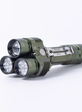 NIWALKER耐沃克ES3pro 2.0多光源强光远射激光可充电便携式手电筒