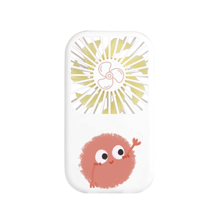 2025新款小煤球情侣女充电USB小型手持散热便携式桌面学生静音办公桌循环冷风迷你小电风扇空气循环超长续航