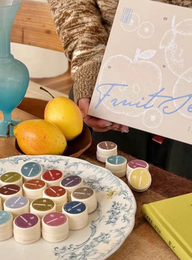 MOOERBMS墨尔秋冬新品果实系列半透色罐装胶 慵懒韩系美甲ins胶