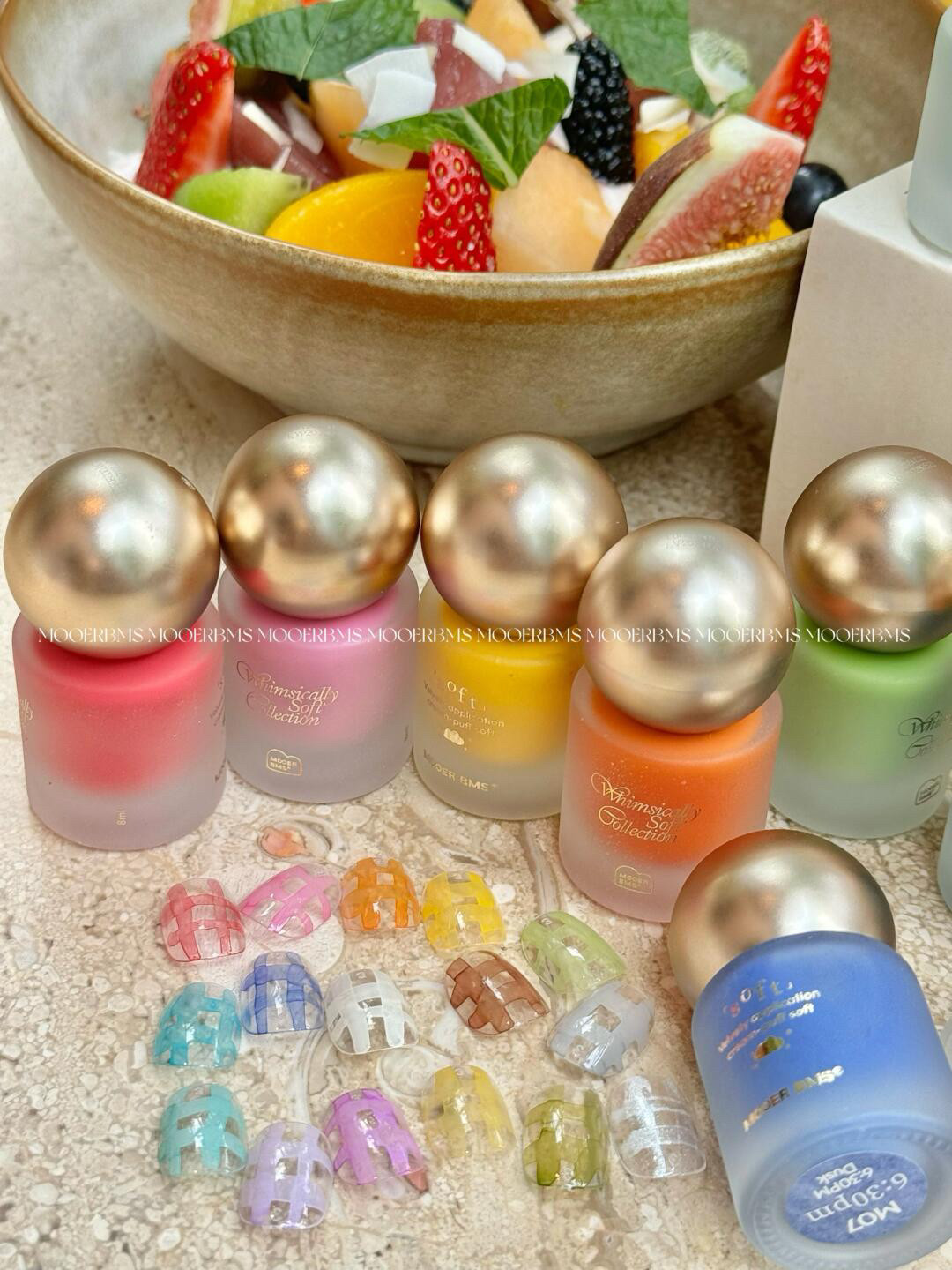 MOOERBMS墨尔色彩新品晕染液柔软怪趣系列彩绘晕染慕斯快干水染液