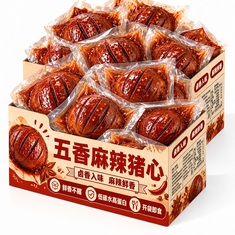 董宇晖推荐！完整大块！麻辣猪心