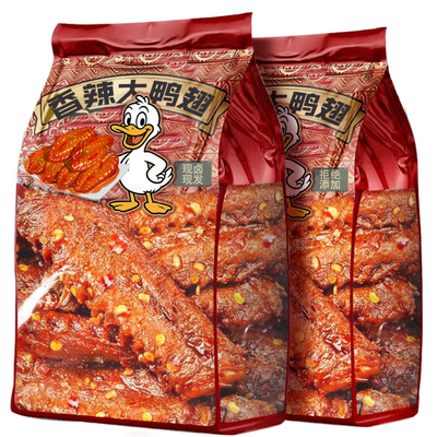 无添加！湖南特产香辣大鸭翅