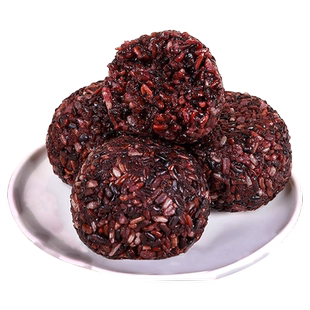 糙米团开袋即食三色七色杂粮饭团粗饱腹代早餐0o减低肥脂主零食品