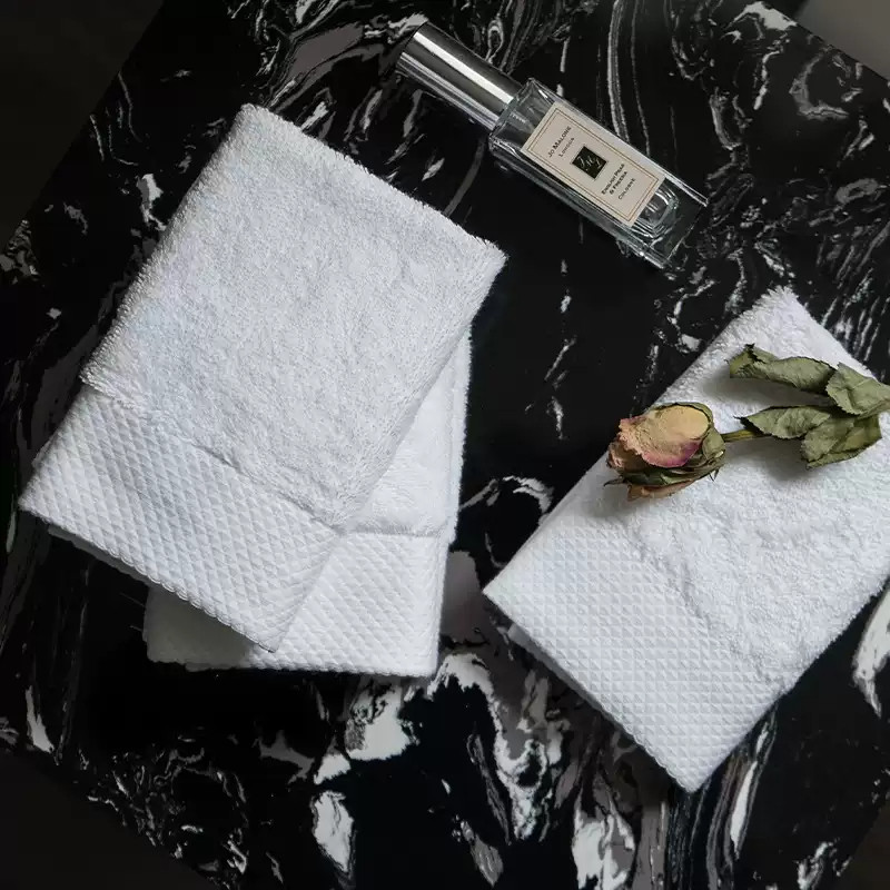 酒店小方巾小毛巾纯棉吸水