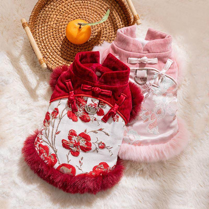 秋冬新款新年唐装马甲棉衣宠物狗狗猫咪过年喜庆比熊衣服中小型犬,宠物/宠物食品及用品,猫宠物服装/雨衣（新）,淘宝优惠券,粉丝福利购,淘宝优惠卷