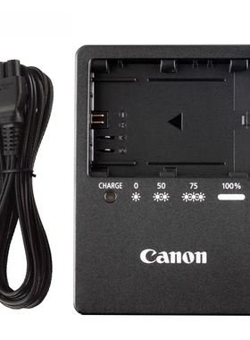 适用佳能 EOS R5C R6II R7 5D4 5DSR 60D 6D单反相机充电器LP-E6