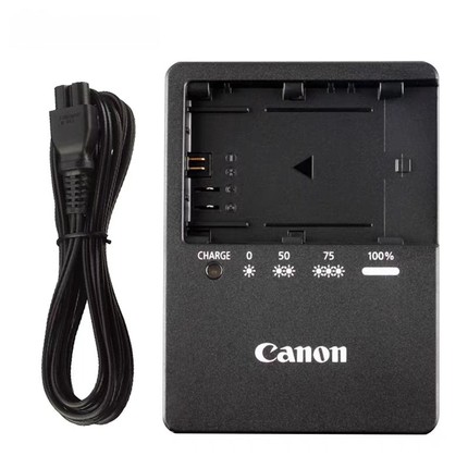 适用佳能 EOS R5C R6II R7 5D4 5DSR 60D 6D单反相机充电器LP-E6