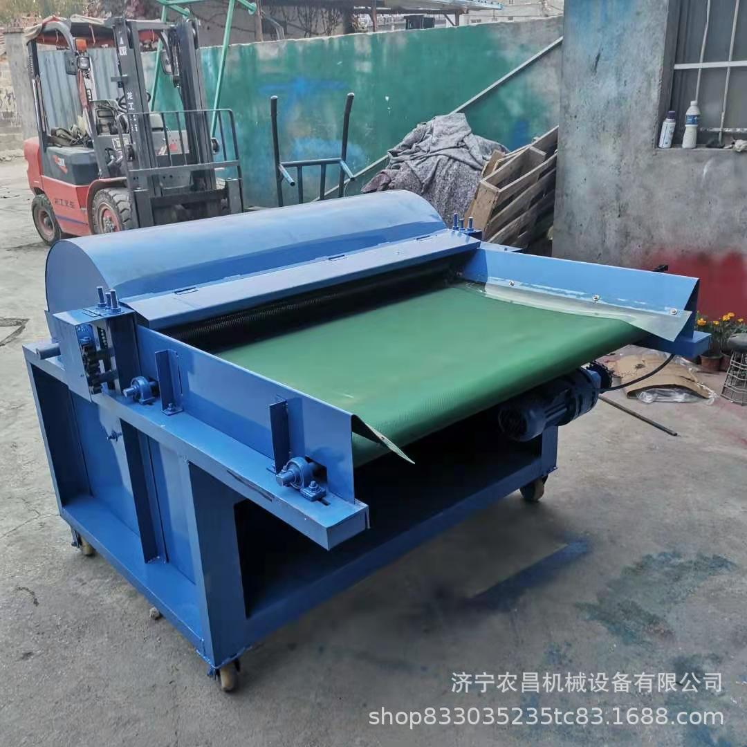 厂家货源丝瓜络 边角料全钉板开松机 旧衣服开松枕芯被芯充装机