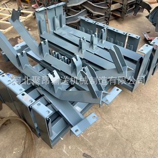 输送机托辊支架厂家 调心支架槽型托辊支架 摩擦调心支架DTII型